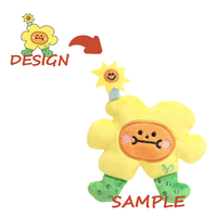Peluche super douce personnalisée avec doublure en polyester et coton PP, fabrication OEM