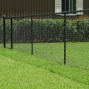 Valla de hierro tejido galvanizado SRX, eslabón de cadena recubierto de PVC fácilmente ensamblado, venta de enrejado de valla ciclónica/tipo de producto de puerta - Product Image 1