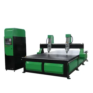 2 đầu CNC Router máy khắc gỗ