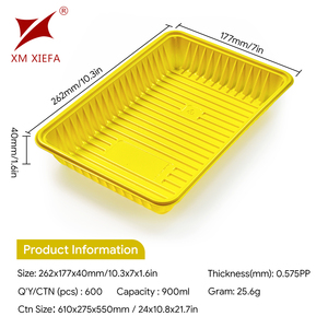 Barquette en plastique PP pour supermarchés, barquette en plastique pour emballages alimentaires, adaptée aux supermarchés <span class=keywords><strong>de</strong></span> produits frais, aux magasins <span class=keywords><strong>de</strong></span> fruits et aux marchés <span class=keywords><strong>de</strong></span> fruits <span class=keywords><strong>de</strong></span> <span class=keywords><strong>mer</strong></span> - Product Image 4