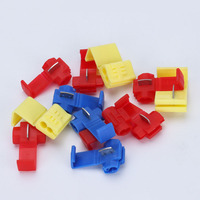 Borniers à connexion rapide, rouge, bleu, jaune, Offre Spéciale