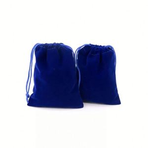 Sac cadeau en velours 9x12 cm pour la fabrication de bijoux, sac à bijoux disponible en plusieurs couleurs et tailles - Product Image 3