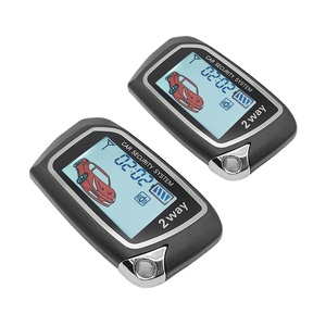 Hai cách <span class=keywords><strong>LCD</strong></span> xe báo động từ xa khởi động <span class=keywords><strong>LCD</strong></span> Điều khiển Màu đen DC 12V phổ báo động xe với GPS Hệ thống theo dõi 50 bộ Đại Bàng hoặc OEM - Product Image 1