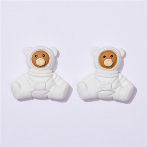 Accessoires de bijoux DIY sur le thème de l'espace, accessoires en résine de dessin animé astronaute, résine DIY pour la décoration de coques de téléphone, souvenirs artificiels - Product Image 6