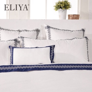 Chất lượng cao tùy chỉnh mô hình sóng khách sạn sang trọng Giường tấm bộ - Product Image 2