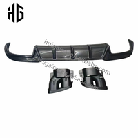 Kit de carrosserie diffuseur arrière style B pour Mercedes Classe E W212, installation par vis, ajustement universel