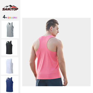 Canotta da <span class=keywords><strong>Uomo</strong></span> Traspirante ad Asciugatura Rapida in Mesh Elastico per Corsa, <span class=keywords><strong>Fitness</strong></span> e Sport - Product Image 1