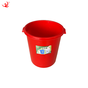 Spessore personalizzabile cibo grado 50L bianco rotondo secchio di plastica per la pulizia con coperchio grandi tamburi di stoccaggio dell'acqua secchi e botti - Product Image 5