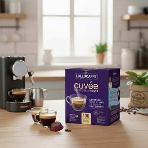 100 Capsule di Caffè Lollo Miscela Cuve Compatibili con A Modo Mio 0.13/Capsule - Product Image 3