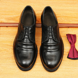 Bottines Chelsea pour homme, automne-hiver, style coréen, tendance, décontractées, montantes, bout carré, daim, bottines courtes en cuir, style britannique - Product Image 4