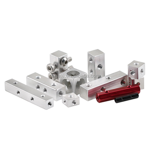 固定亚克力盒三面螺母固定块方角锁紧螺母M3六面螺纹板块方角螺母 - Product Image 1