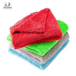 detailing equipment shop car shine polish microfiber fleece towels for cars drying wash self cleaning