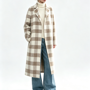 <span class=keywords><strong>Manteau</strong></span> court en laine de style coréen pour femmes, veste d'hiver résistante au vent, tendance et pratique pour les trajets quotidiens - Product Image 3