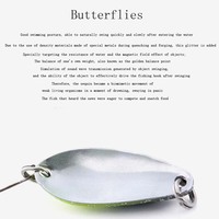 Nouvel Arrivage Spécial LUTAC Leurre de pêche artificiel en métal à coulée lente, type cuillère, à hameçon simple, spinnerbait, pour la pêche à la traîne 35mm/5g