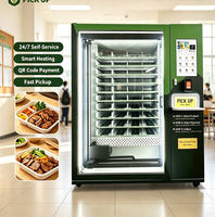 Distributeur automatique de repas chauds pour cantine scolaire, distributeur de boîtes à lunch