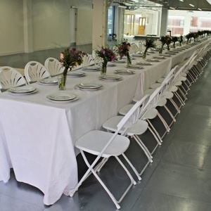 Chaises pliantes légères pour l'école, le parc, la villa, l'atelier, le <span class=keywords><strong>jardin</strong></span>, les mariages, les célébrations, les événements, design <span class=keywords><strong>noir</strong></span> à dossier en éventail - Product Image 4