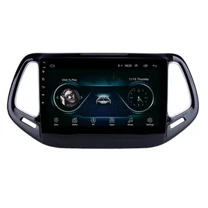 Android 9.1 10 Inch 2.5D Touch Glass 1G+16 Car Stereo for Jeep Compass 2017-2019