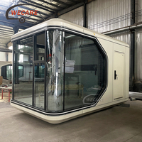 Wecare Capsule d'espace mobile d'extérieur minimaliste populaire Cuisine et salle de bain incluses en panneau sandwich pour maison ou appartement