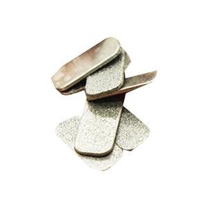 Rui'an De Electroplated Diamond Grinding <b>Blocks</b> 20mm Outer Diameter 12mm Inner Diameter Rectangle <b>Shape</b> Frosted Stone Model - Product Image 1