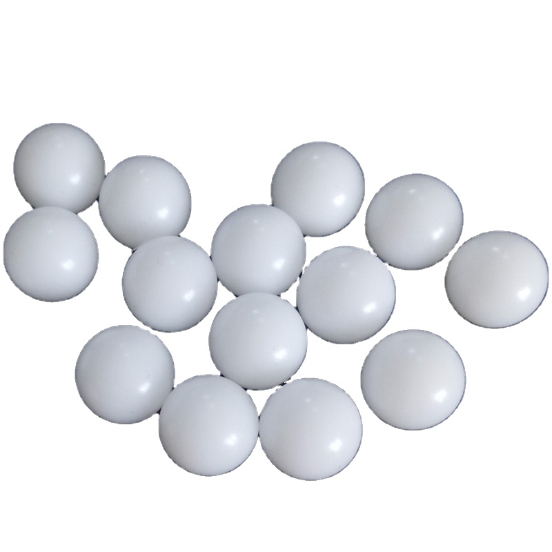 15 мм белый твердый пластиковый шар POM для игровой машины