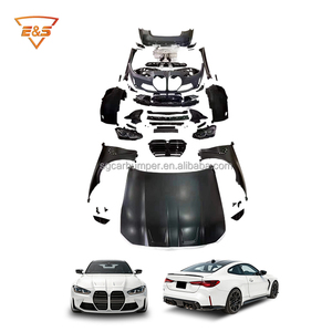 Paquete Exterior, Tuning Exterior para <span class=keywords><strong>BMW</strong></span> Serie 3 F30/F32, Parachoques, Conversión Facelift G80/G82 <span class=keywords><strong>M3</strong></span>/M4, Kit de Carrocería Ancha - Product Image 1