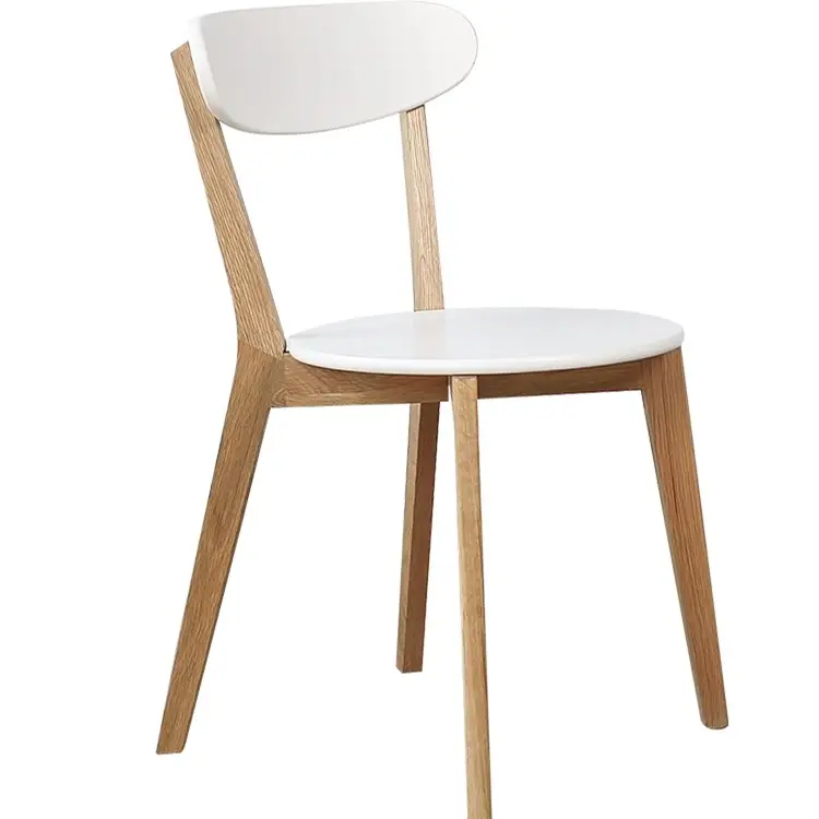 China fabricante al por mayor restaurante mesa de comedor de muebles conjuntos 6 sillas moderno sillas de madera de nórdico de la silla de madera