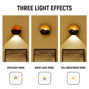 Lámpara de Pared con Sensor de Movimiento y Control Remoto, Luz Magnética Recargable, Decoración para Entrada, Pasillo, Luz Nocturna - Product Image 5