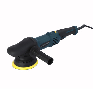 Polisseuse d'angle électrique filaire pour le detailing automobile, outil de finition de surface humide et sèche à double poignée - Product Image 1