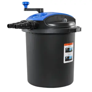 Bonne qualité étang à poissons biochimique équipement pour jardin d'eau de nettoyage aquarium externe filtre EFU-10000A EFU-15000A