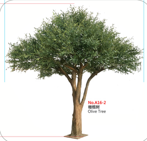 Albero di Ulivo Artificiale Classico ed Elegante in Fibra di Vetro, Decorazione Artistica da Esposizione, Ornamento 2,8m, Modello OV per il Giorno di Scherzi di Aprile - Product Image 6
