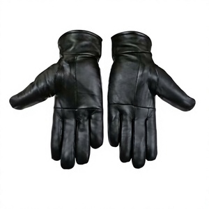 Gants en cuir d'agneau de qualité supérieure, saison hivernale, prix abordable, 100% cuir véritable, thermiques, compatibles écran tactile, écologiques - Product Image 6