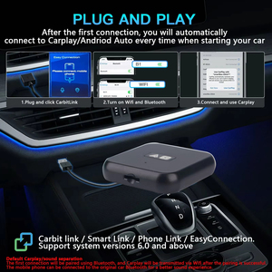 Adaptador Inalámbrico CarPlay y Android Auto KYL1 Carbitlink Easyconnect, Dongle USB Tipo-C, Plug-n-Play, Caja de Transferencia para Autos - Product Image 4