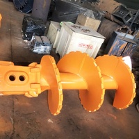 Tarière de forage FAE, outils de forage rotatifs, tarière pour roche pour le forage de fondations, construction, haute efficacité de forage, tarière plate pour fondations