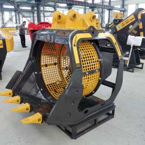 ถังกรองแบบหมุน MONDE สำหรับรถขุด พร้อมปั๊มและมอเตอร์ สำหรับกรองดินและหิน ใช้กับรถขุดในสวนพฤกษศาสตร์ - Product Image 5