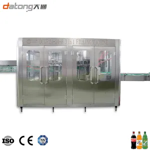 Liquid Filling Companies Small Soft Drink Manufacturing Machinery Bottle Packaging Machine