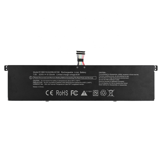 R15B01W/ A0299-02150 OEM Rechargeable Laptop Battery for Xiaomi Laptop Air Pro 15.6 Inch GTX1050 Max-Q Notebook Battery