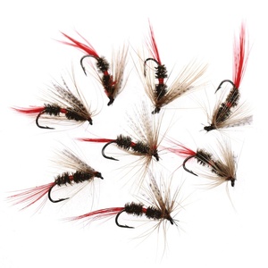 Amaker - Moscas de Pesca Secas de Plástico para Trucha y Peces de Río, Tamaños 4-18, para Uso en Ríos y Arroyos - Product Image 1
