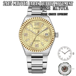 <b>For</b> OEM Custom Logo 316L Solid Stainless Steel Japanese Miyota 8215 Mechanical Movement 5BAR Water Fashion Business - Product Image 5