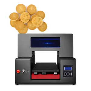 Refinecolor Small Edible Food Printer Cake Phone Printing Machine A3 Macaron Printers With Edible Inks