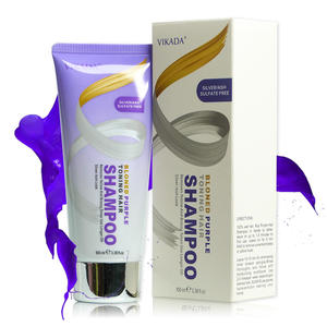 Champú púrpura antibrassy <span class=keywords><strong>para</strong></span> pelo <span class=keywords><strong>rubio</strong></span>, personalizado, precio de fábrica, No mantiene <span class=keywords><strong>el</strong></span> efecto amarillo - Product Image 5