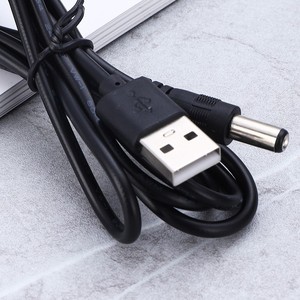 Usb To Dc 5.5x2.1mm And 5.5x2.5mm <b>Power</b> Cable Copper Wire For Fan Charging <b>Adapter</b> Connector - Product Image 3