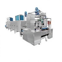 Nouveau système de fabrication de bonbons gélifiés axé sur la rentabilité avec automatisation en acier inoxydable, capacité de 300 kg/h pour un retour sur investissement rapide