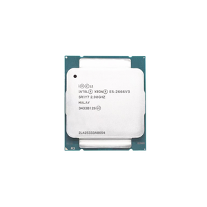 E5-2666V3 ซีออนเซิร์ฟเวอร์โปรเซสเซอร์ 8 คอร์ 16 เธรด 3.00GHz ฐาน 3.30GHz LGA 2011-3 25MB 135W TDP E5-2666V3 8 คอร์ 1 - Product Image 1