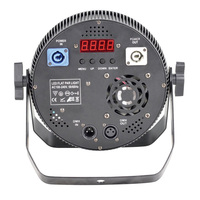 Lámpara LED RGB 3 en 1 de 54*3w, Silenciosa, Tipo PA, Carcasa de Aluminio, Luz Plana, Refrigeración por Ventilador, Control DMX512 para DJ, Discoteca, Club