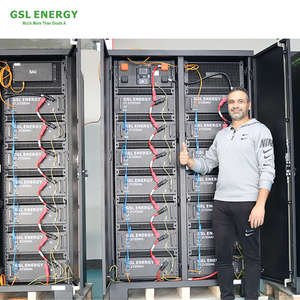 Système de stockage de batterie au lithium LiFePO4 GSL Energy 100KWH, système ESS, armoire 50KW 100KW, onduleur hybride PCS hors réseau tout-en-un - Product Image 3