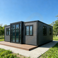 Maisons conteneurs de haute qualité de 20 pieds et 40 pieds, maisons préfabriquées prêtes à l'emploi, insonorisées et étanches, maisons conteneurs en Australie