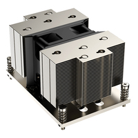 COOLSERVER Ampere Altra LGA4926 2U A87 Dissipateur thermique pour processeur de serveur, deux roulements à billes, faible bruit, cuivre, TDP 320W pour boîtier d'ordinateur