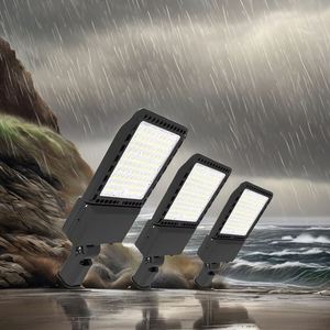 โคมไฟถนนอลูมิเนียมกลางแจ้งพร้อมไฟสวน LED กันน้ำ IP65 พร้อมเซ็นเซอร์วัดแสงและแหล่งจ่ายไฟ AC - Product Image 3