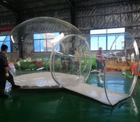 Tente à bulles transparente gonflable commerciale de dôme d'air de maison de ballon de bulle de PVC pour l'événement extérieur de célébration