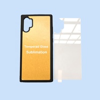Tpu Blanks 2d verre trempé Sublimation coque de téléphone charge sans fil pour iphone 14 pour samsung note10 pro S23